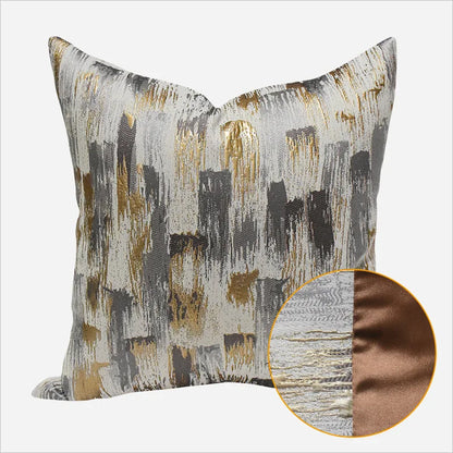 Soft Decorative Pillowcase with Geometric Pattern