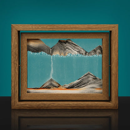 Unique Desert Theme 3D Sand Art Decoration