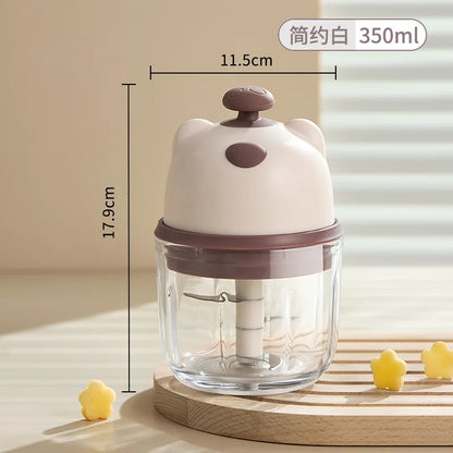 Fun Bear Cordless Non-Slip Coffee Grinder