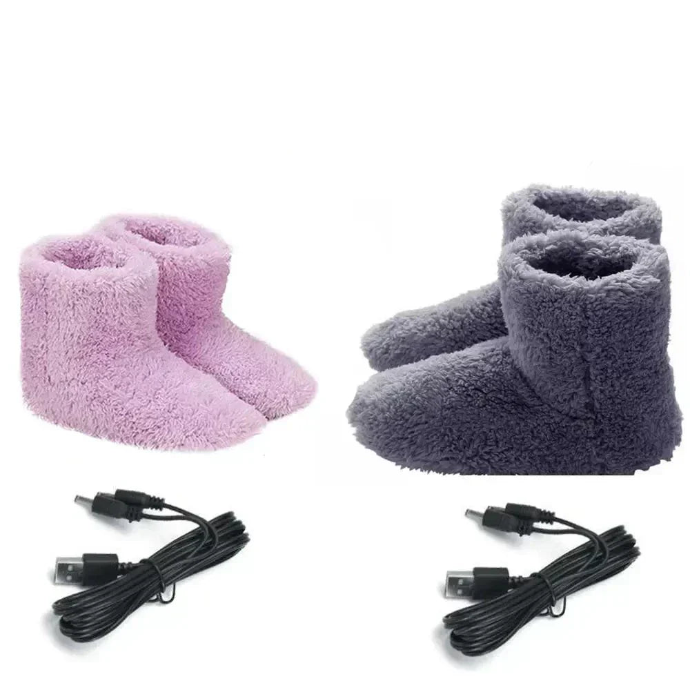 Cozy Heat Slippers for Cold Feet