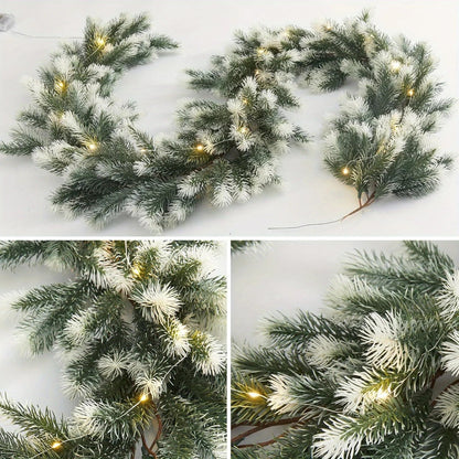 Halri | LightLux | Premium Pine LED Christmas Garland
