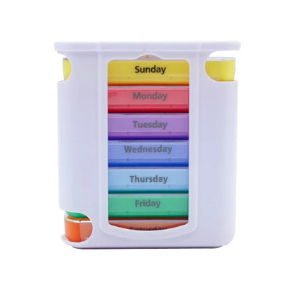 Daily Medication Box 7 Day Planner BPA Free Organizer