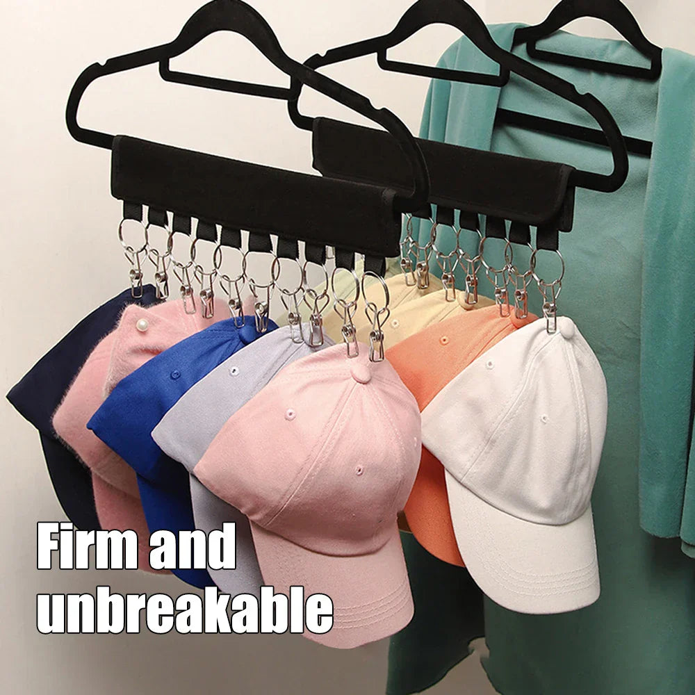 Practical 10-Pack Clip Hanger for Clothes and Hats - Halri