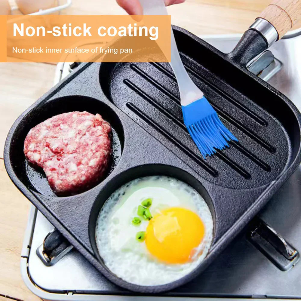 Non-Stick 3-Pocket Morning Frying Pan - Halri