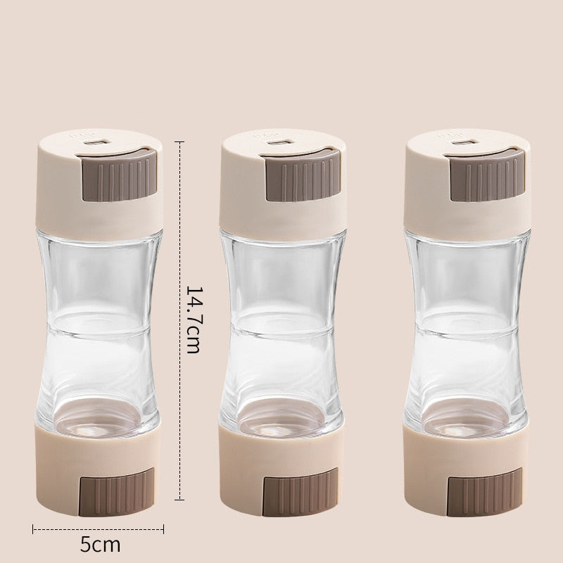 Easy Double Head Spice Dispenser Container