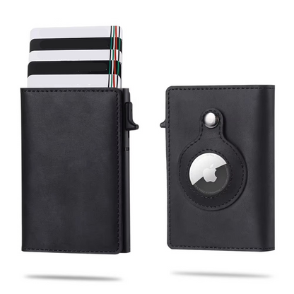 Slim Leather RFID Wallet with Fast Card Slot - Halri