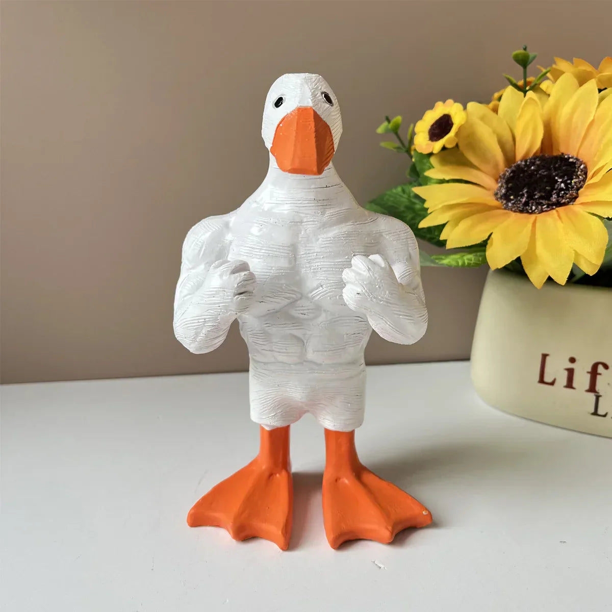 Strong Protective Goose Garden Statue - Halri