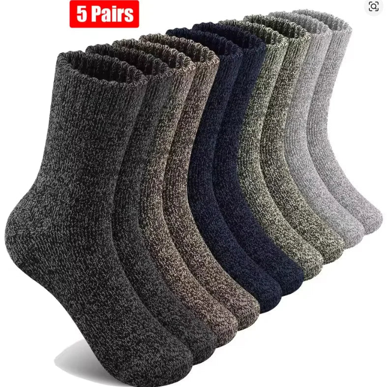 Thermal Merino Wool Hiking Socks for Men and Women - Halri