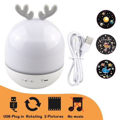 Colorful Musical Starry Night Light Lamp