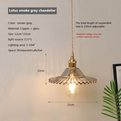 Clear Glass Modern Pendant Light