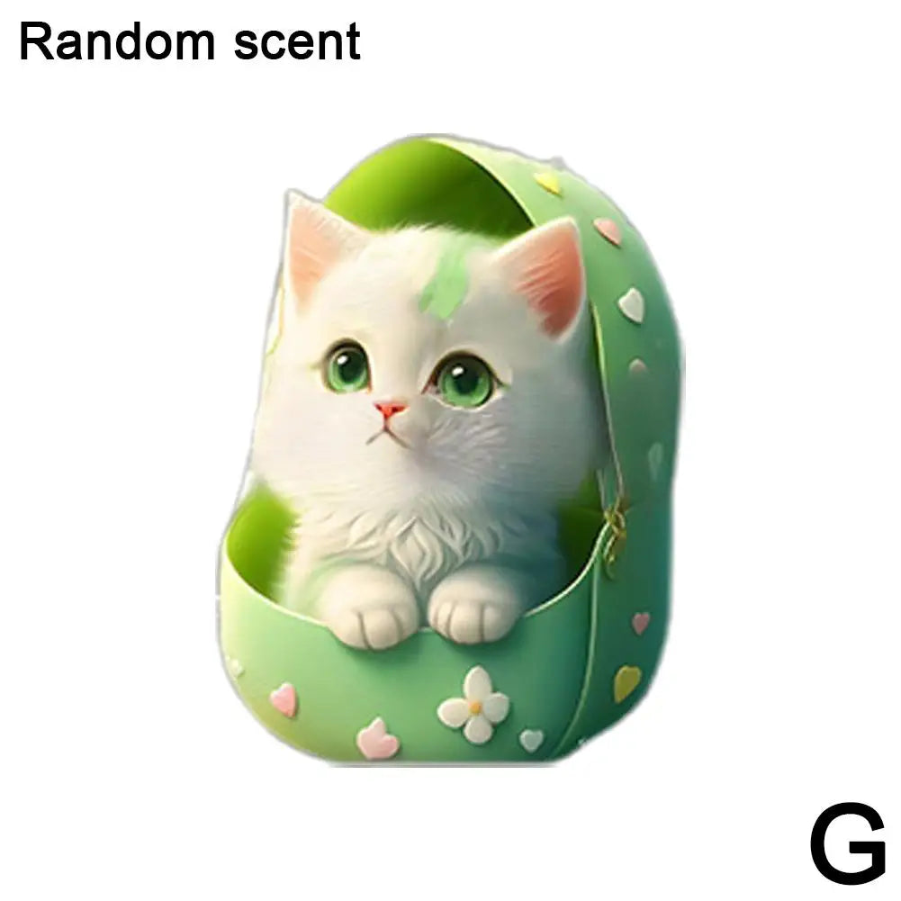 Fun Cat Car Air Freshener Clip