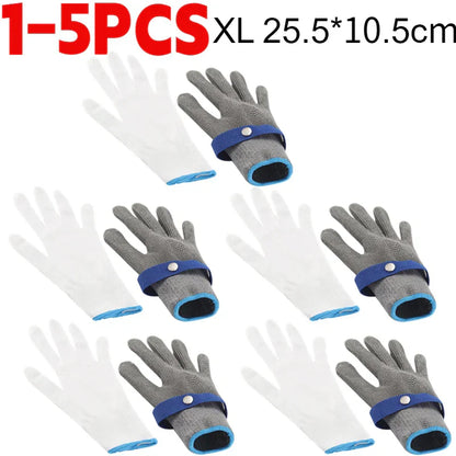 Durable Steel Mesh Safety Gloves