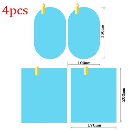 Clear Waterproof Car Window Sticker Film