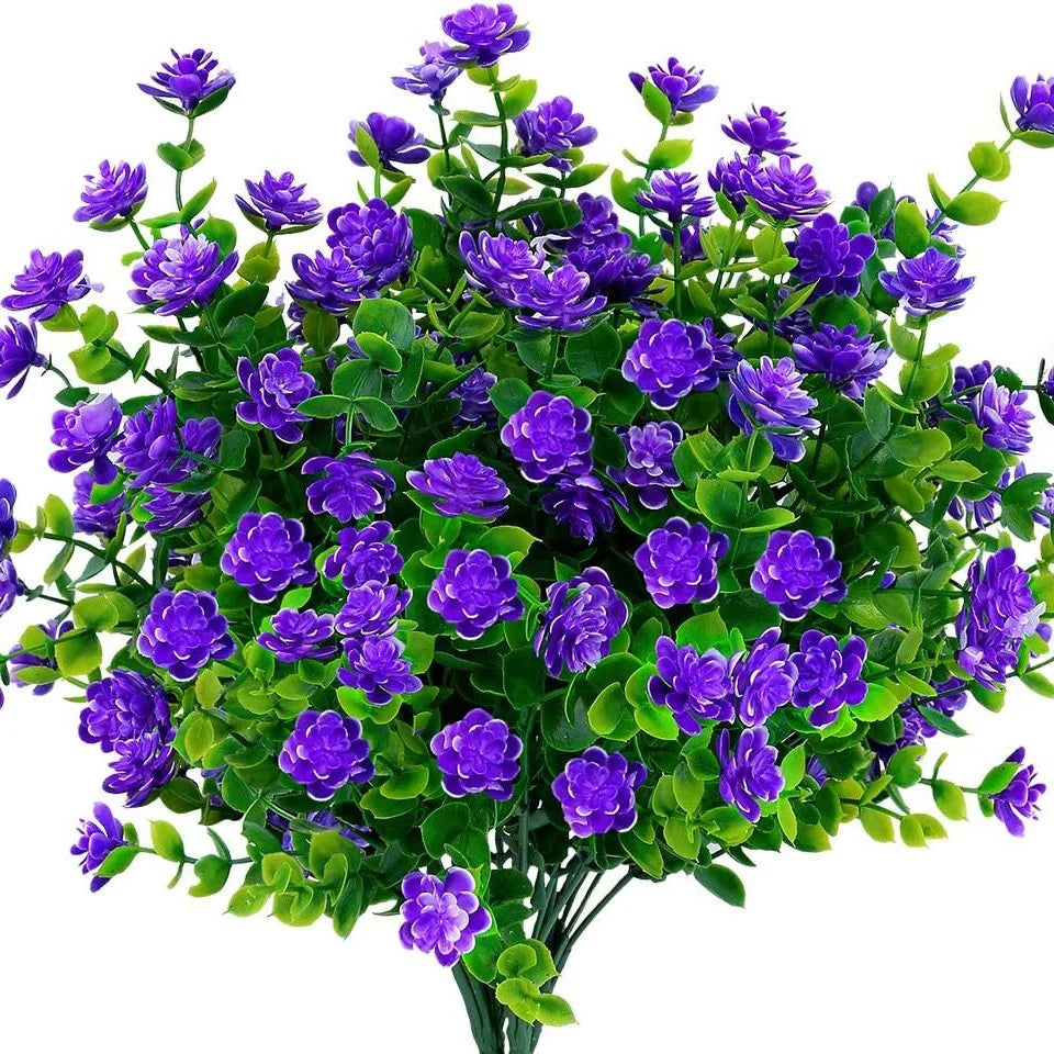 Outdoor Artificial Floral Hanging Basket - Halri