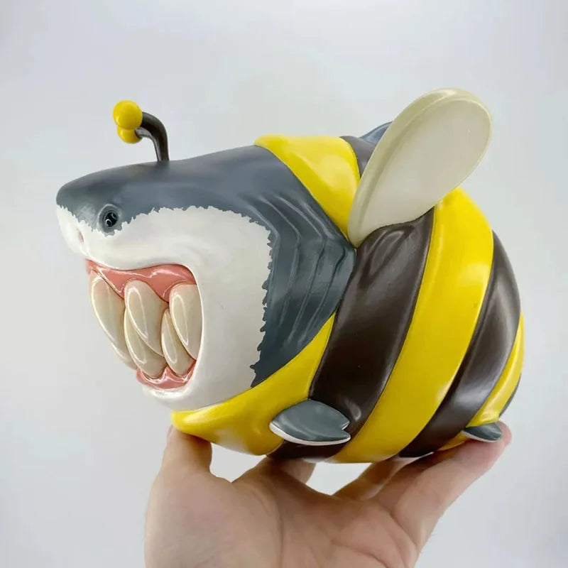 Spooky Shark Figurine Resin Decoration