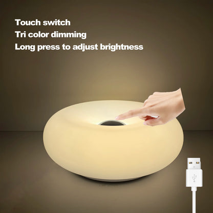 Modern USB Touch Table Lamp with Color Changing LED