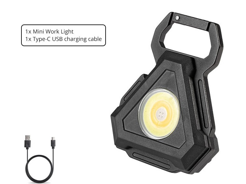 Compact LED Keychain Light Bottle Opener - Halri