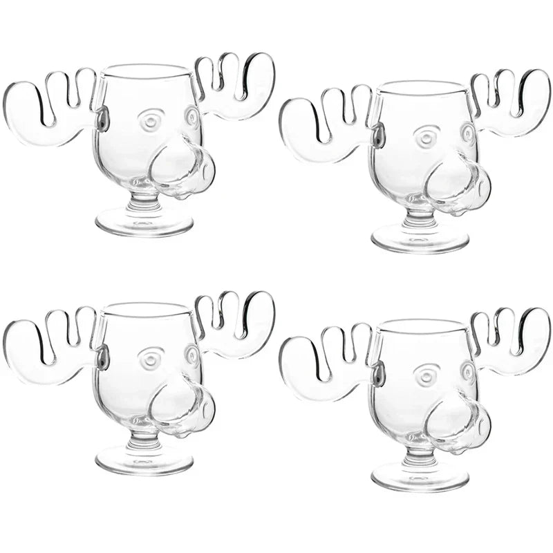 Rustic Woodland Deer Design Glass