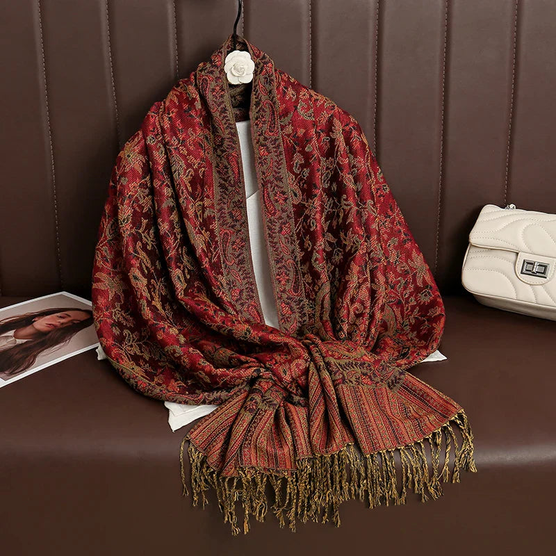 Soft Cashmere Women's Scarf Luxury Winter Wrap