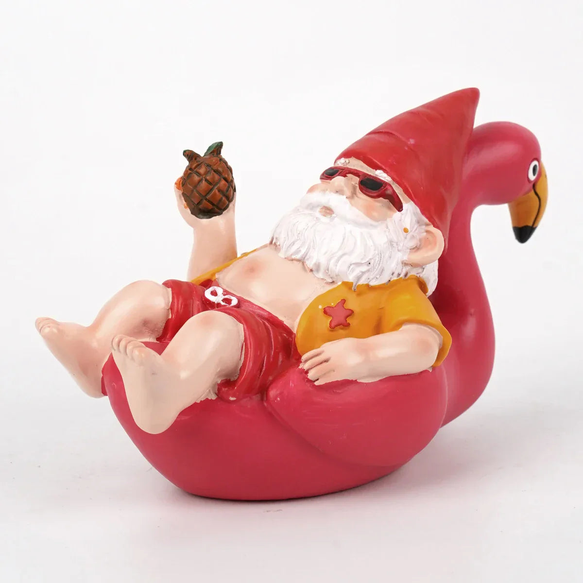 Fun Garden Gnome Statue with Fruit Decoration - Halri