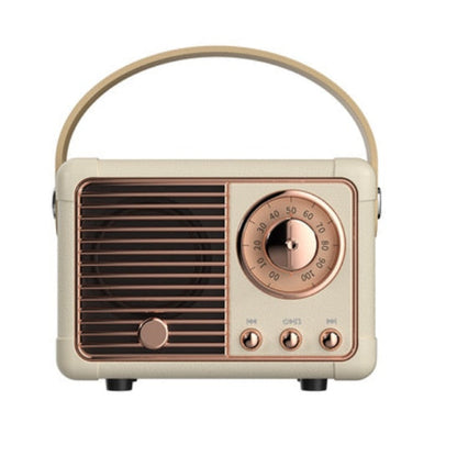 Compact Vintage Bluetooth Music Speaker