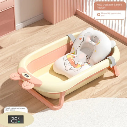 Portable Digital Baby Bath Tub with Temperature Display