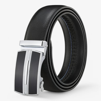 Classic Leather Buckle Men's Belt - Halri