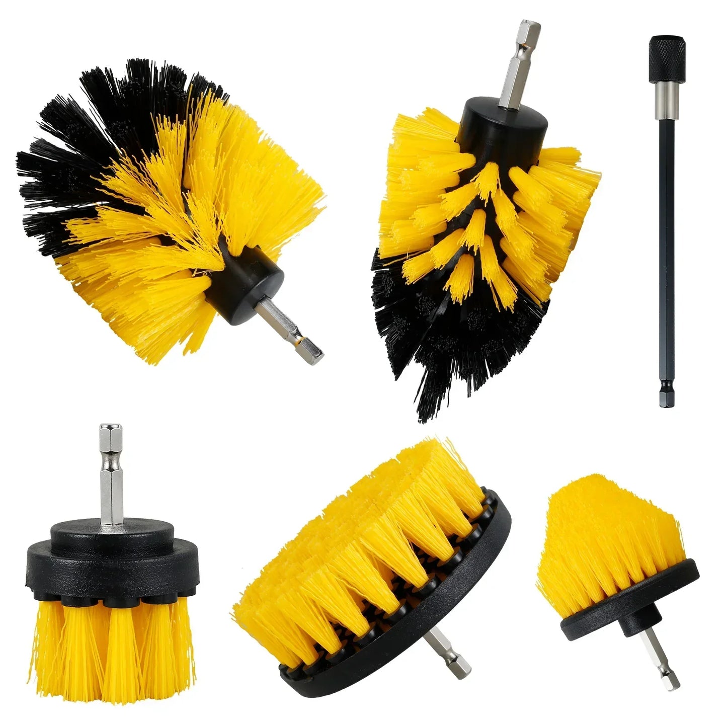 Powerful 5PCS Drill Brush Cleaning Kit Set - Halri