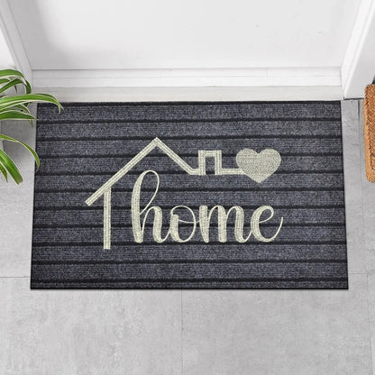 Simple Anti-Slip Letter Door Mat