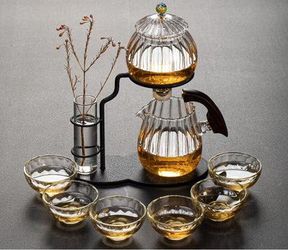 Green Leaf Automatic Tea Infuser Set