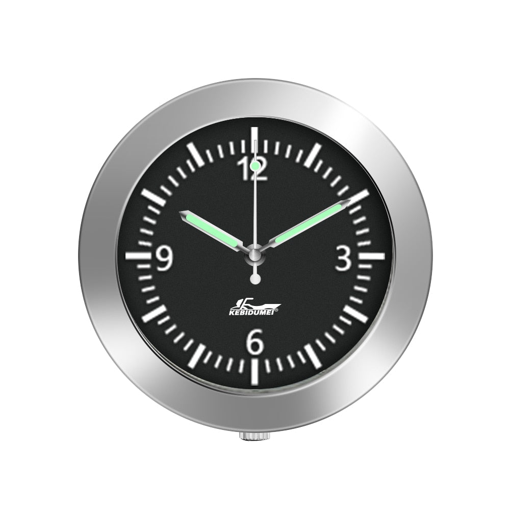 Adhesive Auto Dash Glow Clock