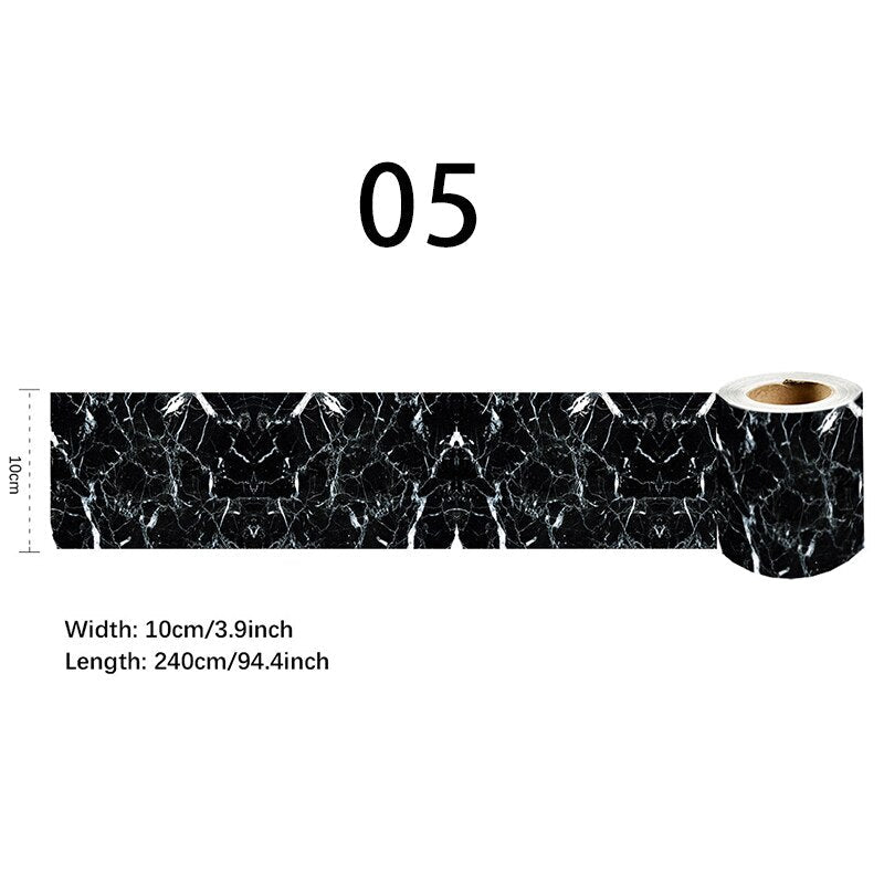 Easy Peel Waterproof Border Wall Tape
