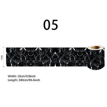 Easy Peel Waterproof Border Wall Tape