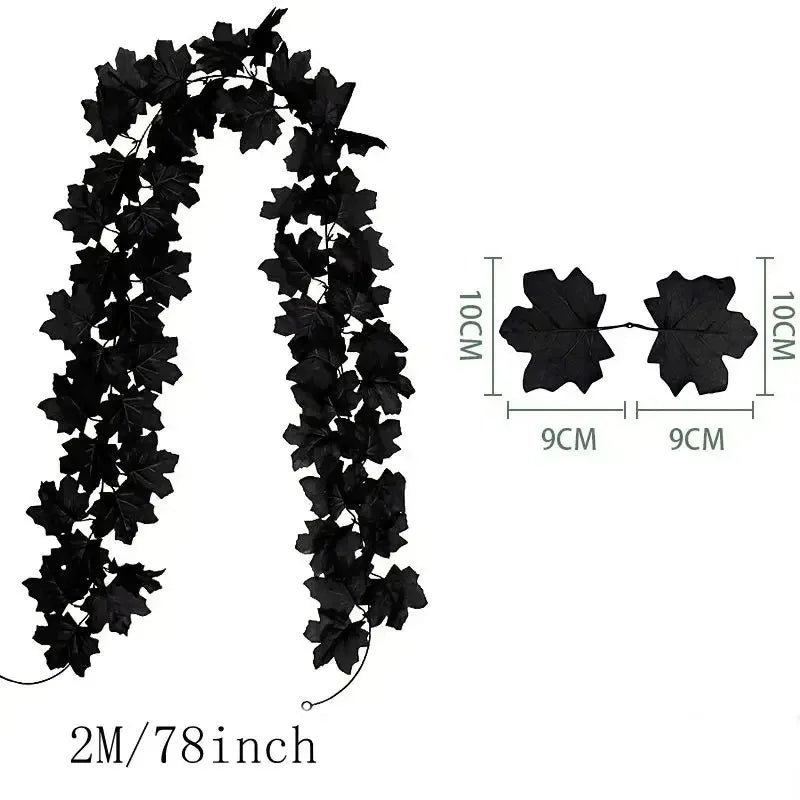 Autumn Artificial Maple Leaf Home Decor Garland
