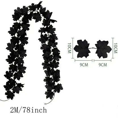 Autumn Artificial Maple Leaf Home Decor Garland