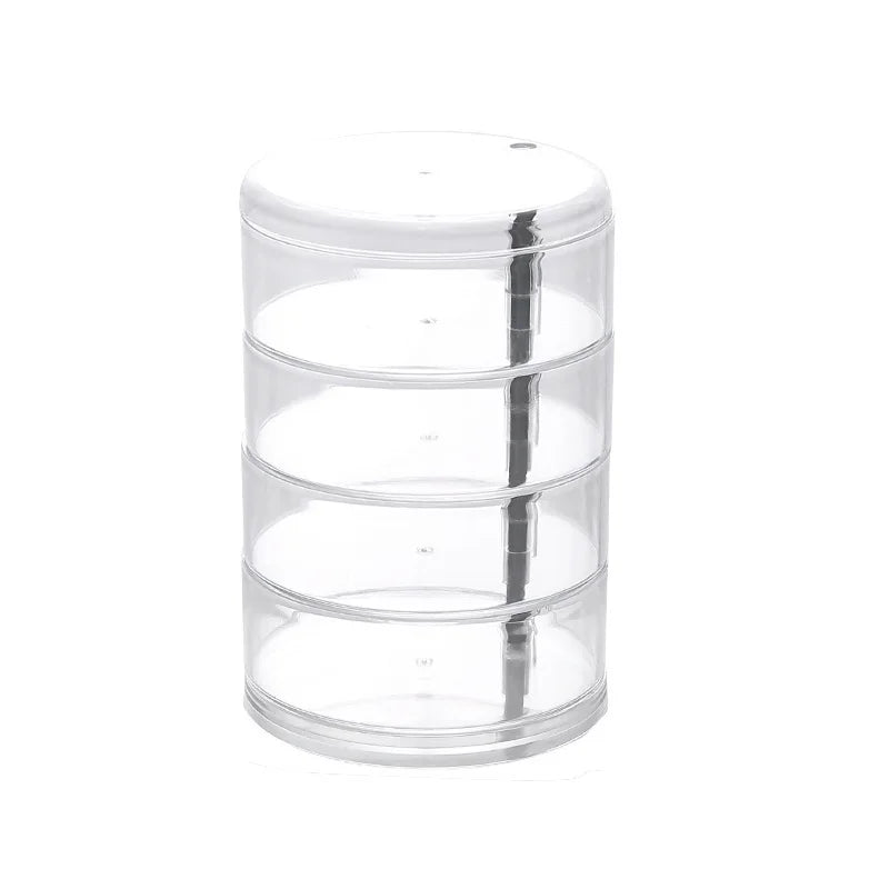 Clear Rotating Makeup Organizer Box - Halri