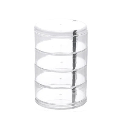 Clear Rotating Makeup Organizer Box - Halri