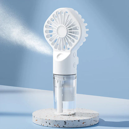 Compact Personal Mist Fan with USB Rechargeable Design - Halri