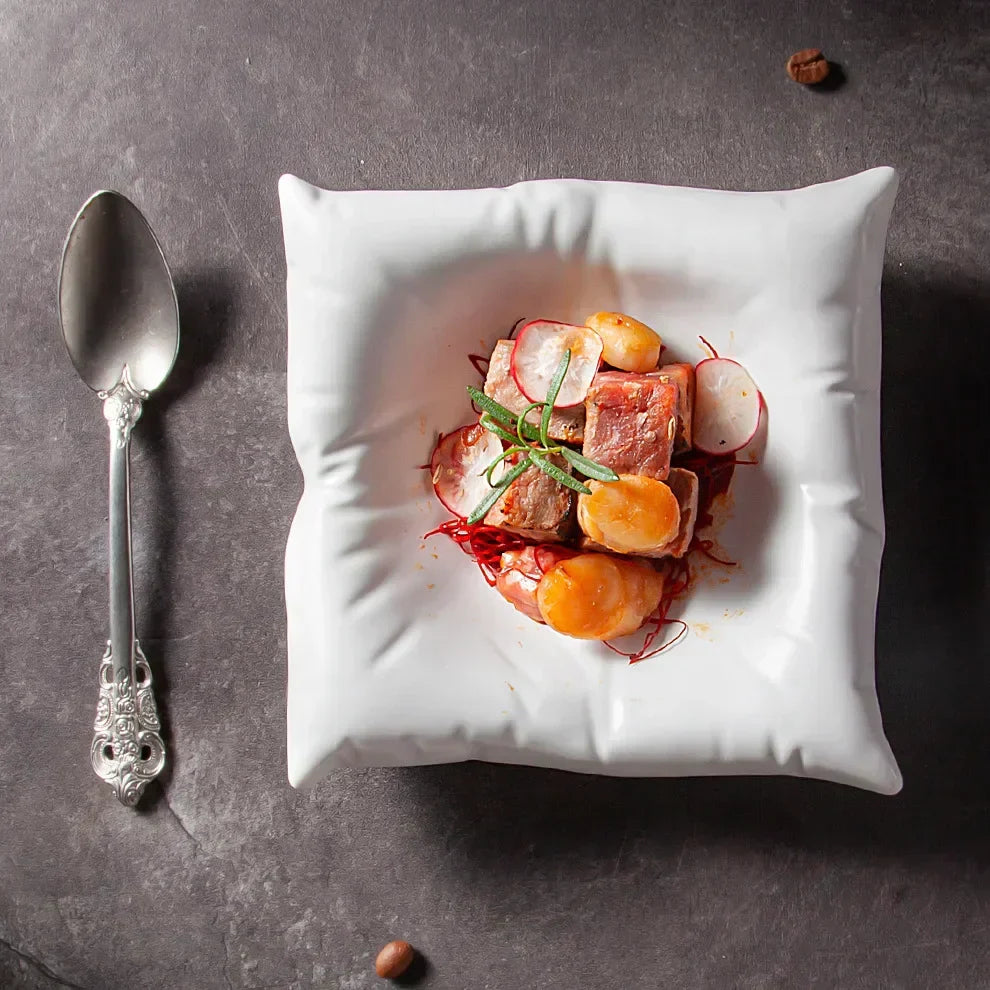 Decorative Stoneware Dinner Plate