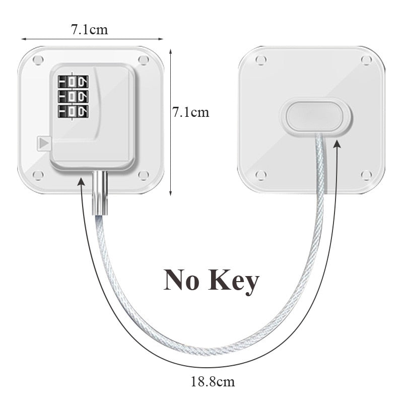 Easy Install Baby Proof Cabinet Lock