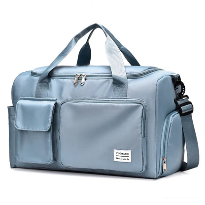 Spacious 35L Travel Backpack with Shoe Pocket