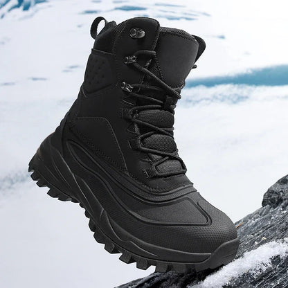 Insulated Waterproof Snow Boots for Men