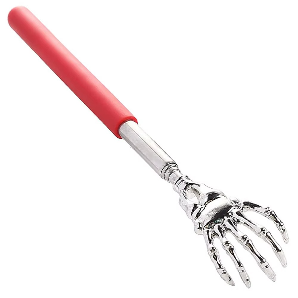 Halri | Stainless Steel Telescoping Back Scratcher and Massager for People and Pets