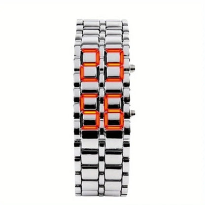 Colorful LED Flowing Digital Sport Watch - Halri