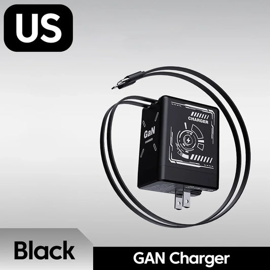 Quick 120W Portable Retractable Charger - Halri