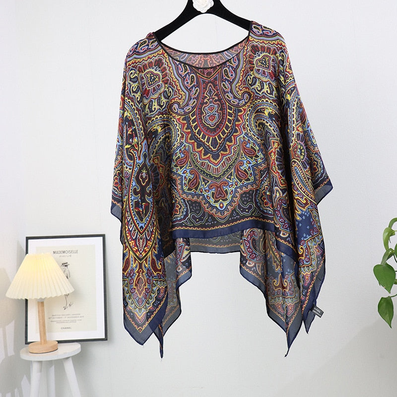 Lightweight Quick Wrap Sunblock Scarf