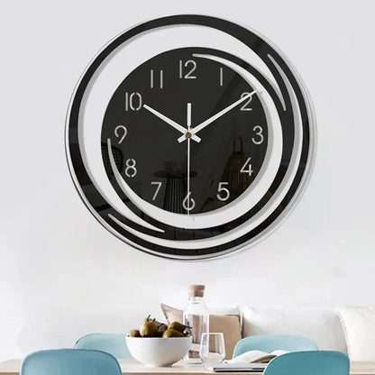 Quiet Round Modern Wall Clock