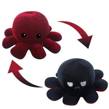 Fun Octopus Plush Toy with 2 Faces