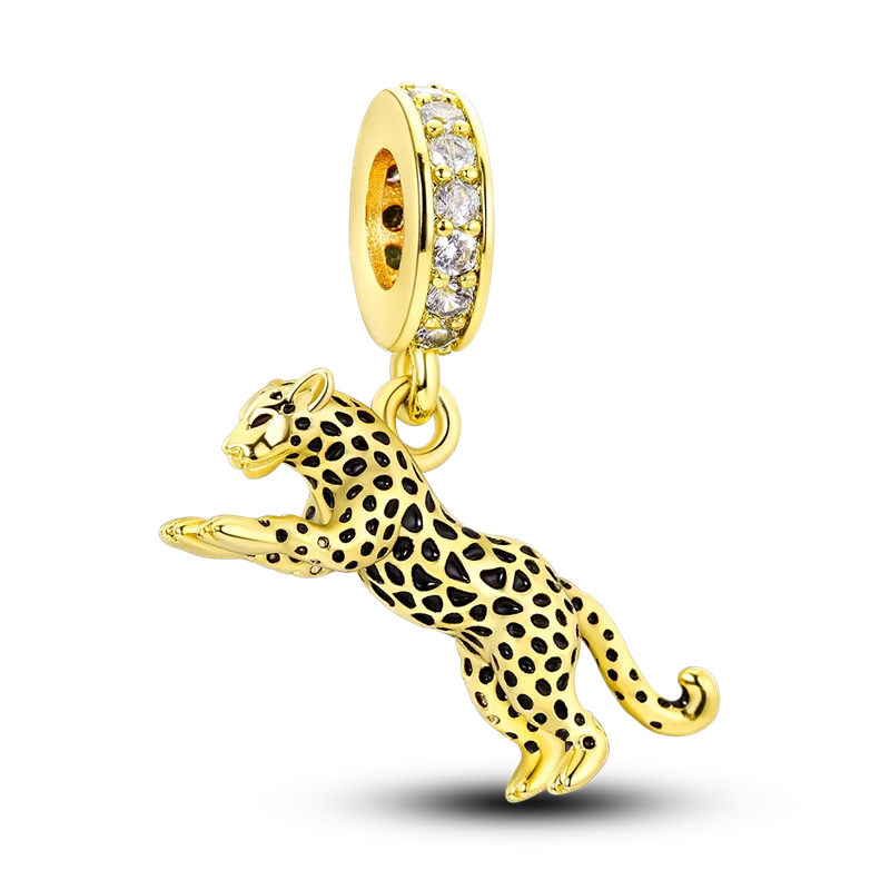 Colorful Animal Silver Charm Beads for Pandora Bracelet - Halri
