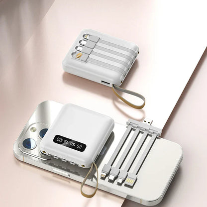 Compact Portable Charger 20000mAh with Fast Charging